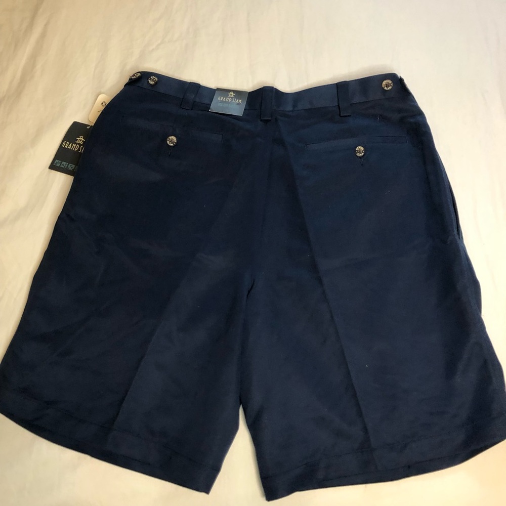 Grand Slam Men’s Chino Pleated Shorts